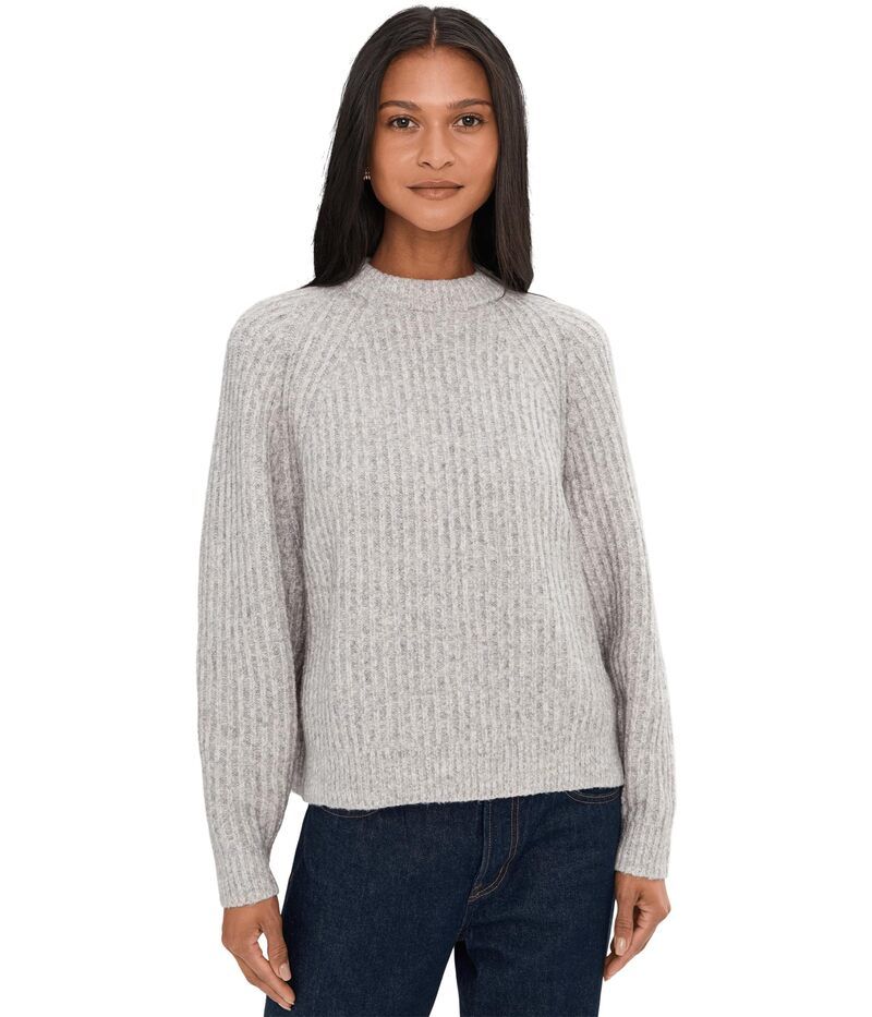 メイドウェル レディース アウター ニット・セーター コットン Madewell Marl Cozy Cotton Stevie Crew Sweater Heather Dusk Gr ヘザー 17,005円