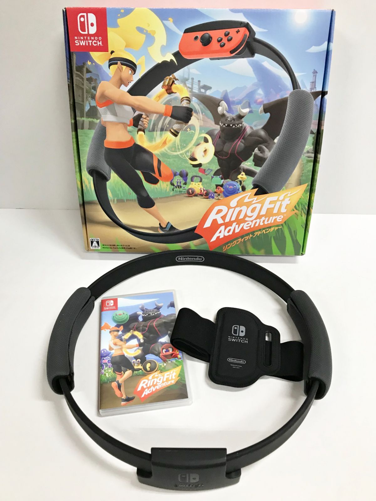 24.【中古】リングフィット アドベンチャー Nintendo Switch ②【併売