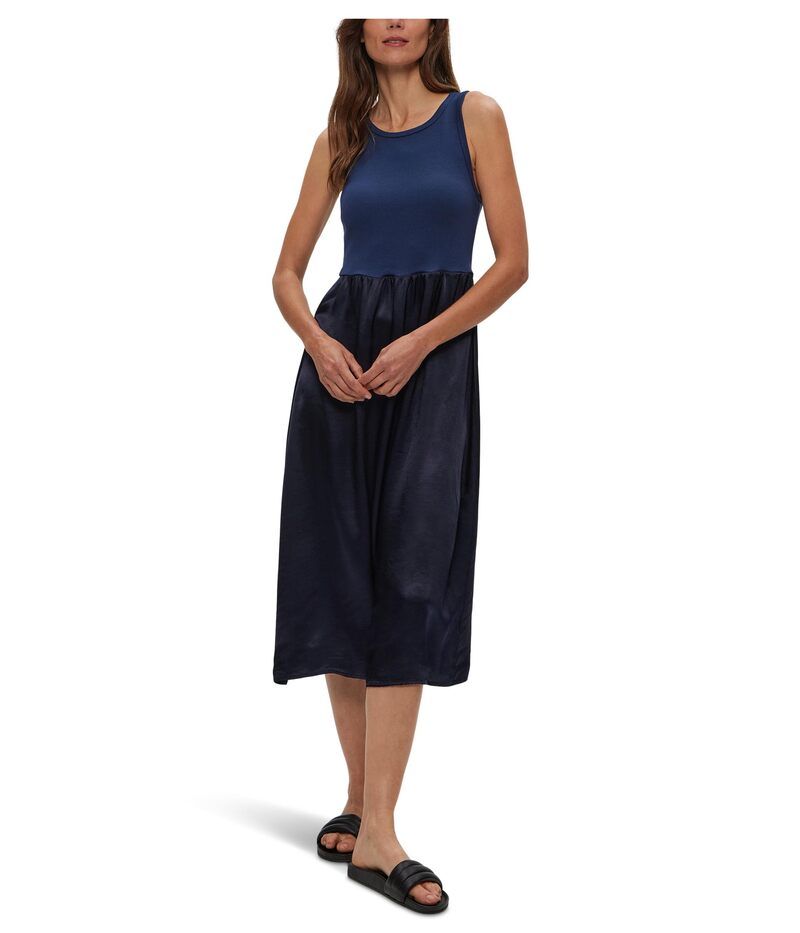 マイケルスターズ レディース トップス ワンピース ミディワンピース ミディ Michael Stars Bridgette Media Tank Midi Dress Nocturnal
