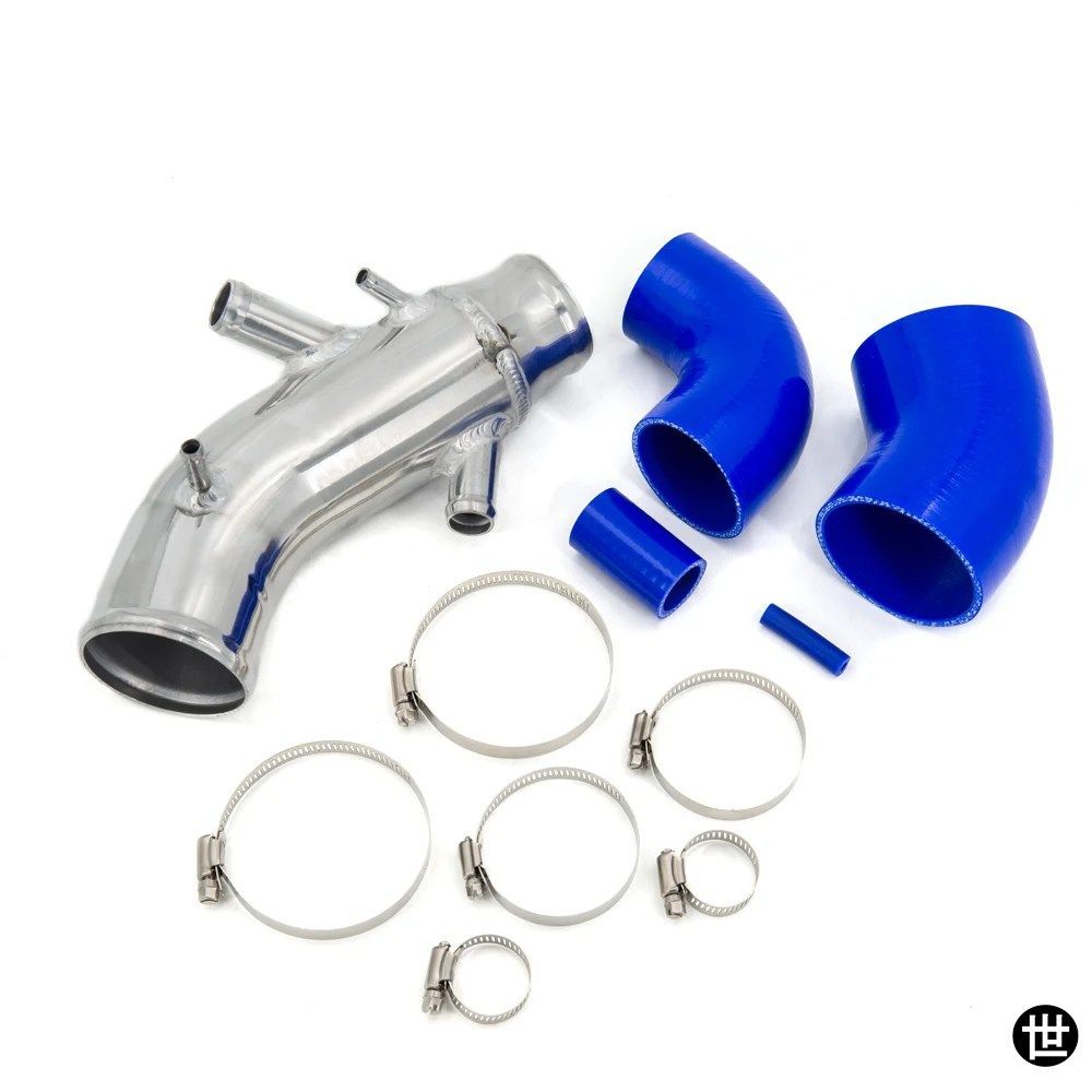 アルミパイプ吸気パイプシリコンホースキットTT 1.8T 225PS用 AL-02-SI QR-02-BL