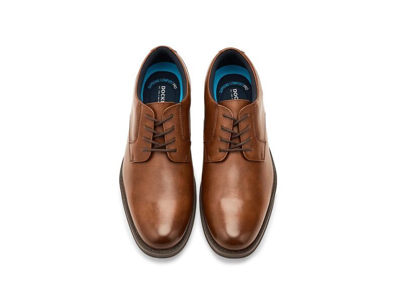 ドッカーズ メンズ シューズ オックスフォード Dockers Bridgeport Cognac