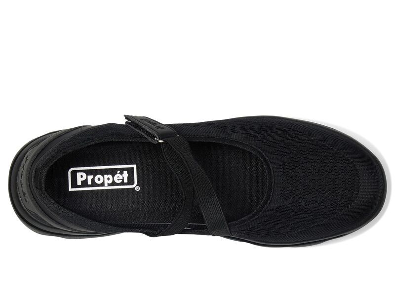 プロペット レディース シューズ スニーカー Propet TravelActiv Mary Jane All Black ブラック