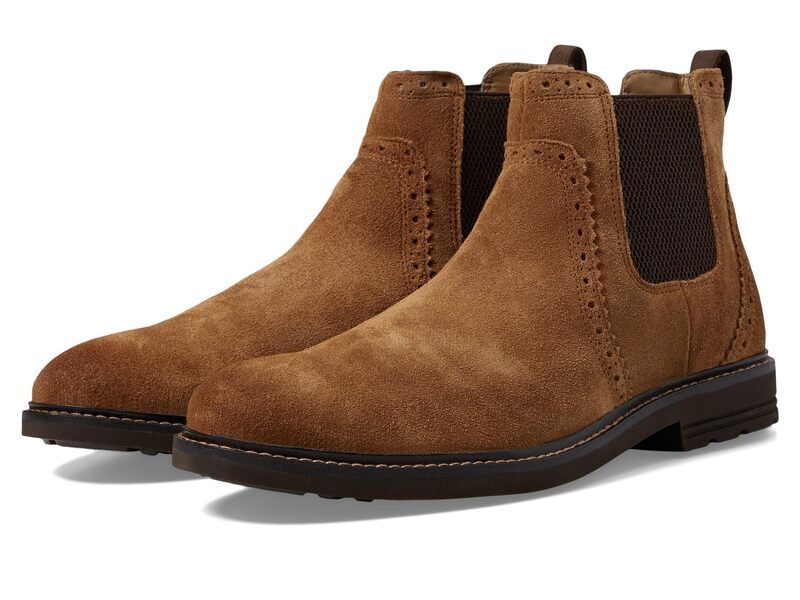 ノンブッシュ メンズ シューズ ブーツ・レインブーツ チェルシー レザー Nunn Bush Otis 20 Chelsea Fashion Leather Boots Tan タン
