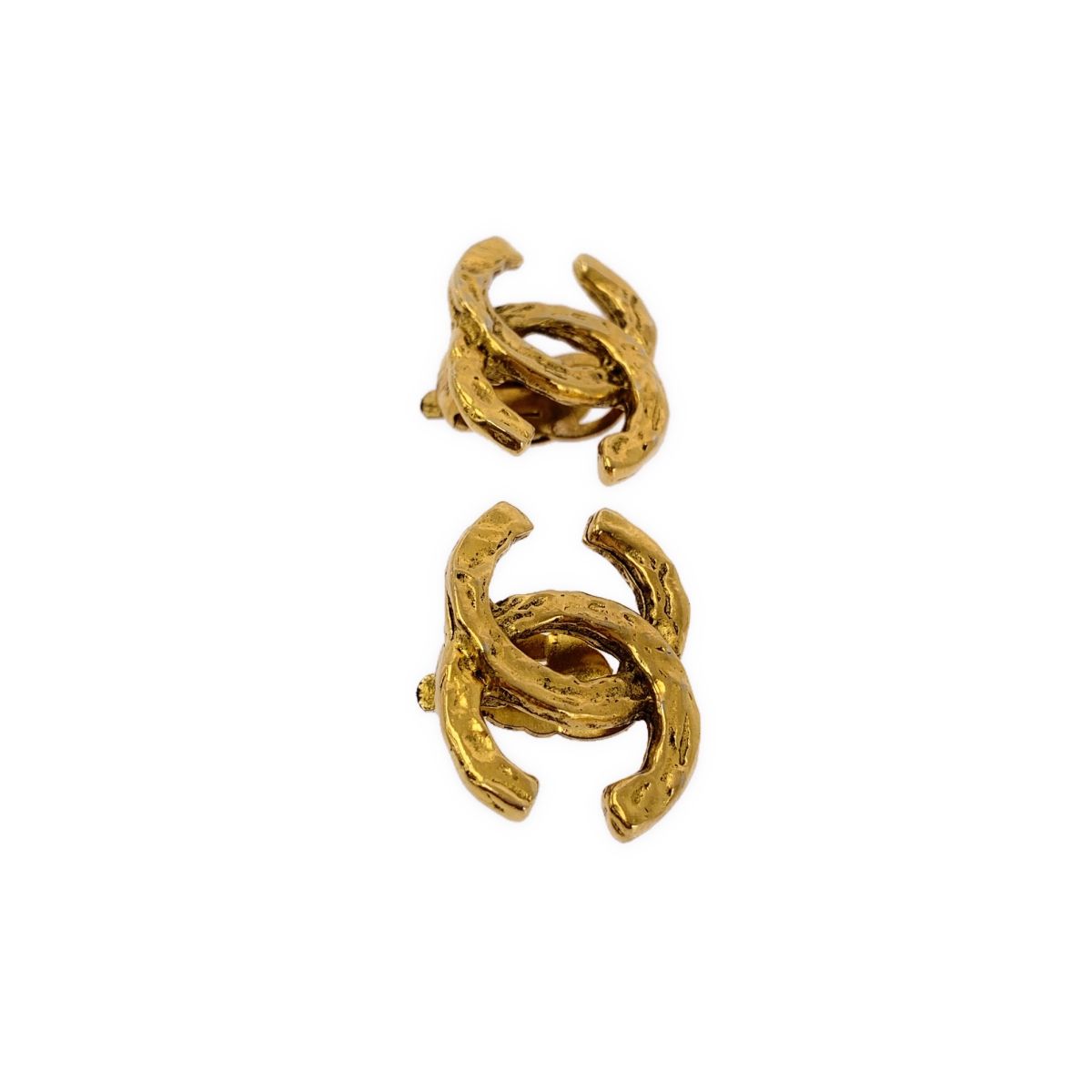 CHANEL / シャネル | ヴィンテージ ココマーク イヤリング | ゴールド | レディース