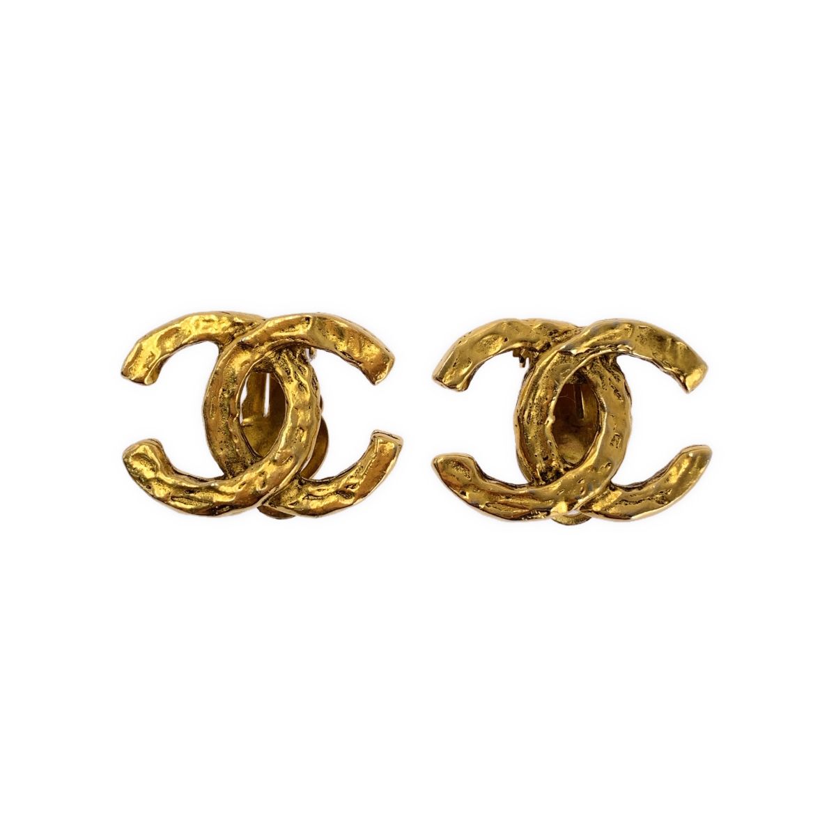 CHANEL / シャネル | ヴィンテージ ココマーク イヤリング | ゴールド | レディース