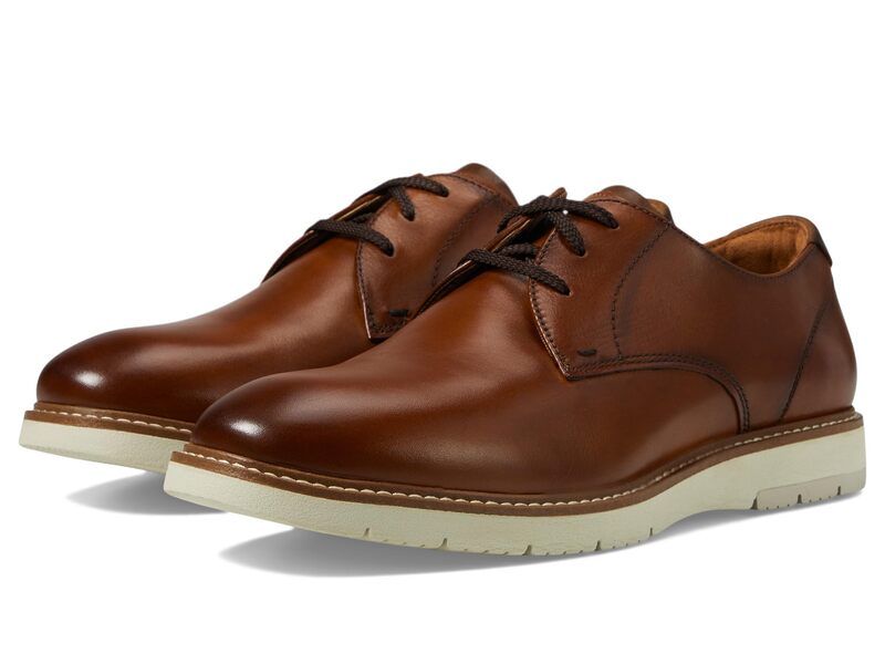 フローシャイム メンズ シューズ オックスフォード Florsheim Vibe Plain Toe Oxford Cognac