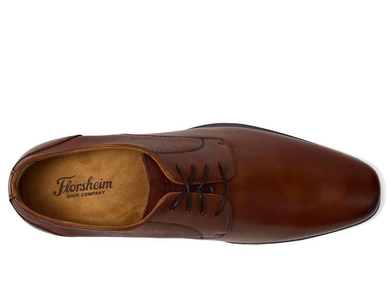 フローシャイム メンズ シューズ オックスフォード Florsheim Jackson Plain Toe Oxford Cognac