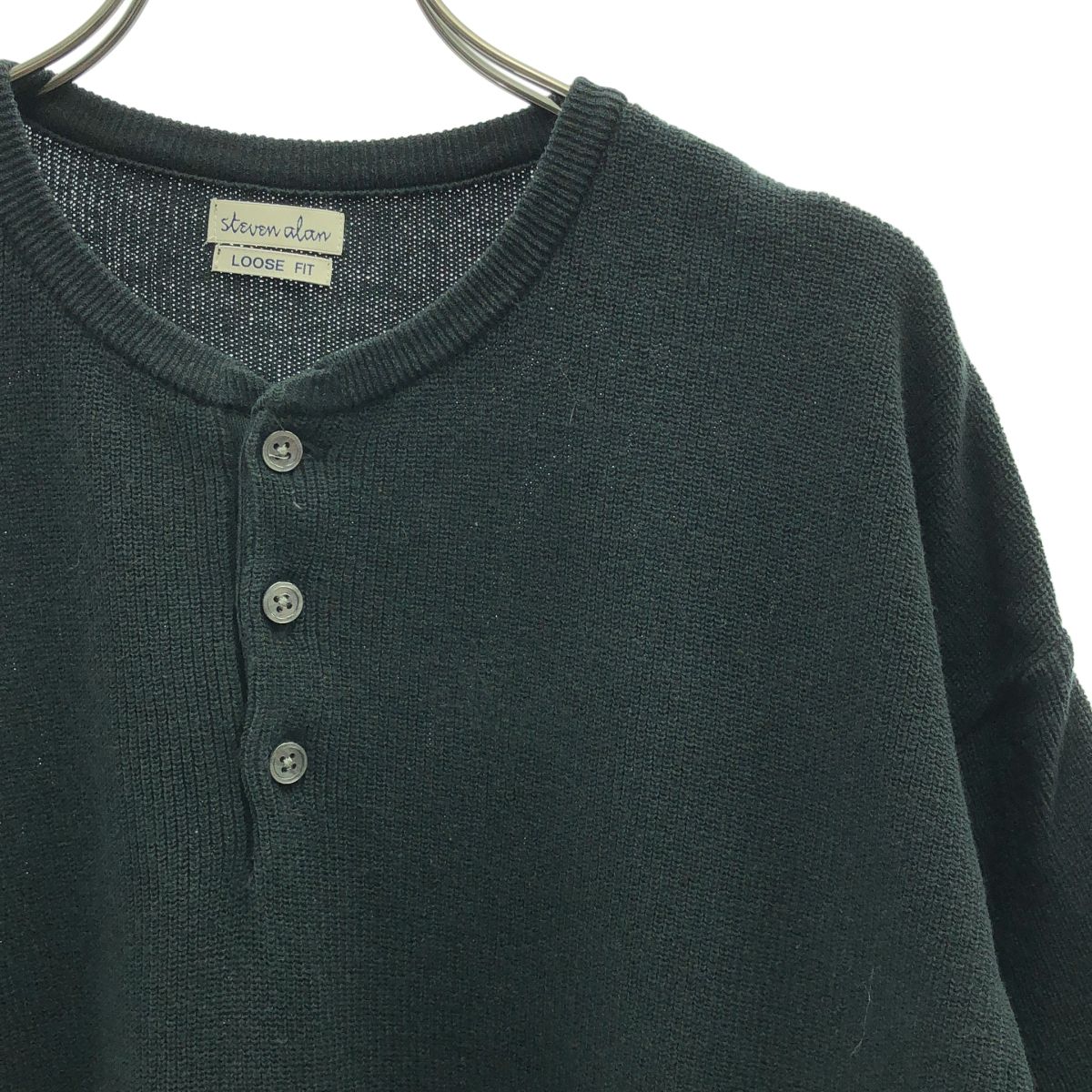 steven alan / スティーブンアラン | KUBO HENLEY NECK SHORT SLEEVE 