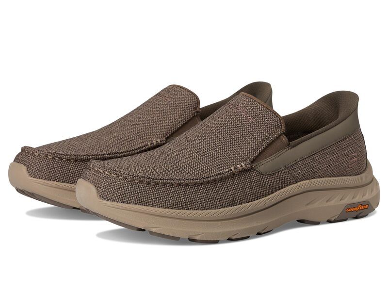 スケッチャーズ メンズ シューズ スニーカー SKECHERS Pollard Wilfred Taupe トープ