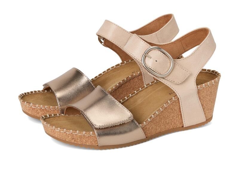 コンフォーティバ レディース シューズ ヒール Comfortiva Eldorah BeigeGold ベージュ