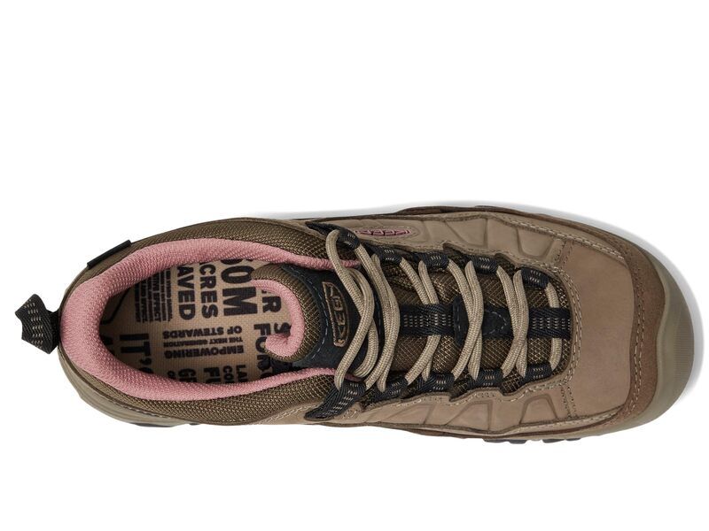 キーン レディース シューズ ブーツ・レインブーツ KEEN Targhee 4 Low Height Durable Comfortable Waterproof BrindleNostalg