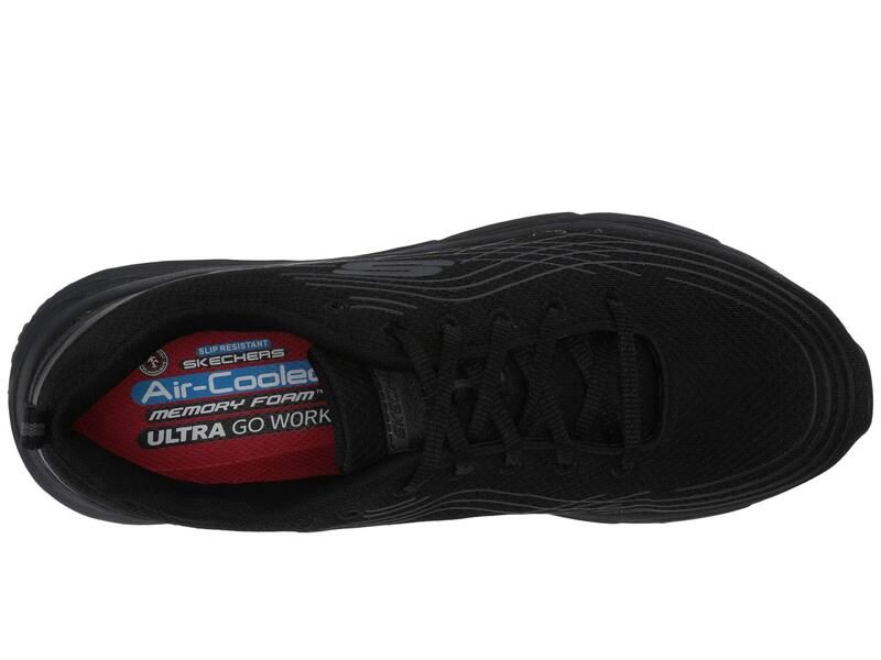 スケッチャーズ レディース シューズ スニーカー SKECHERS Work Elite SR Black ブラック