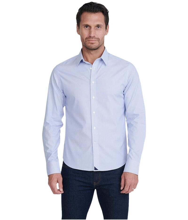 アンタックイット メンズ トップス シャツ UNTUCKit Bordeaux Wrinkle Free Blue ブルー