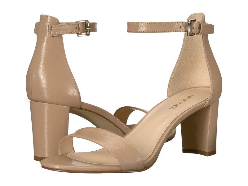 ナインウェスト レディース シューズ ヒール サンダル Nine West Pruce Block Heel Sandal Natural Staci L