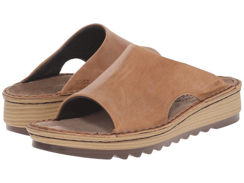 ナオト レディース シューズ ヒール Naot Ardisia Latte Brown Lea ブラウン