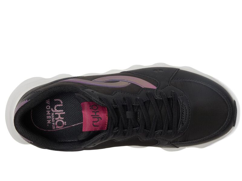 ライカ レディース シューズ スニーカー Ryka Podflow Retro Black Mesh Fabric ブラック