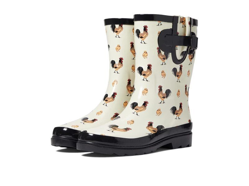ウエスタンチーフ レディース シューズ ブーツ・レインブーツ Western Chief Waterproof Mid Rain Boot Chicken Roost