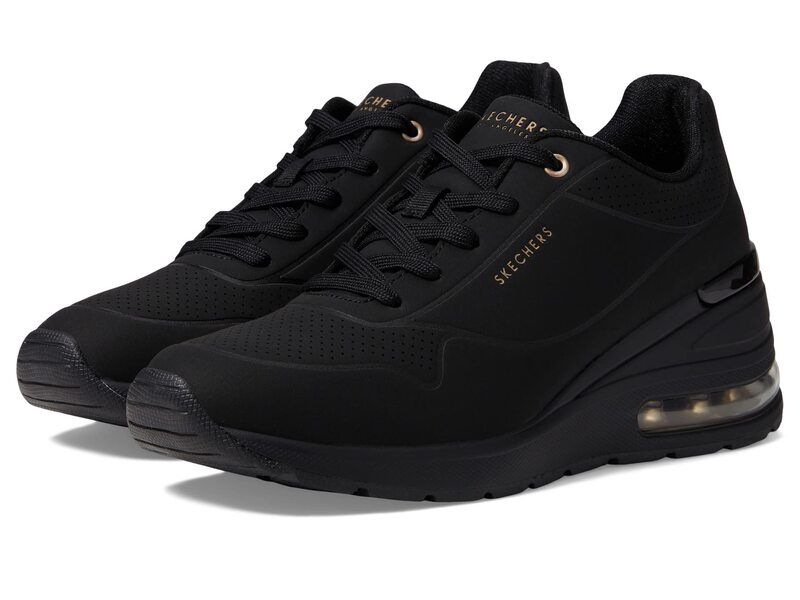 スケッチャーズ レディース シューズ スニーカー SKECHERS Million Air Elevated Air BlackBlack ブラック