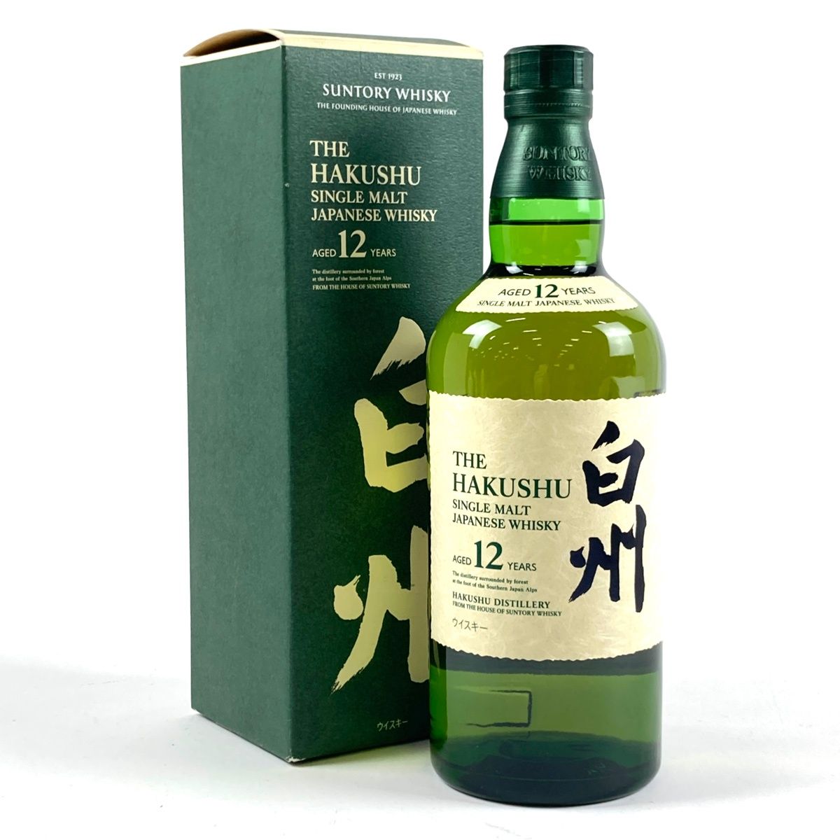 【東京都内限定お届け】 サントリー SUNTORY 白州 12年 ジャパニーズ 700ml 国産ウイスキー 【古酒】