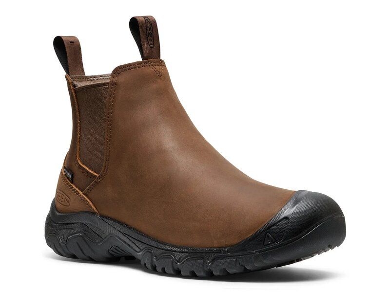 キーン メンズ シューズ ブーツ・レインブーツ Keen Anchorage IV Waterproof Boot Mens BrownBlack ブラック
