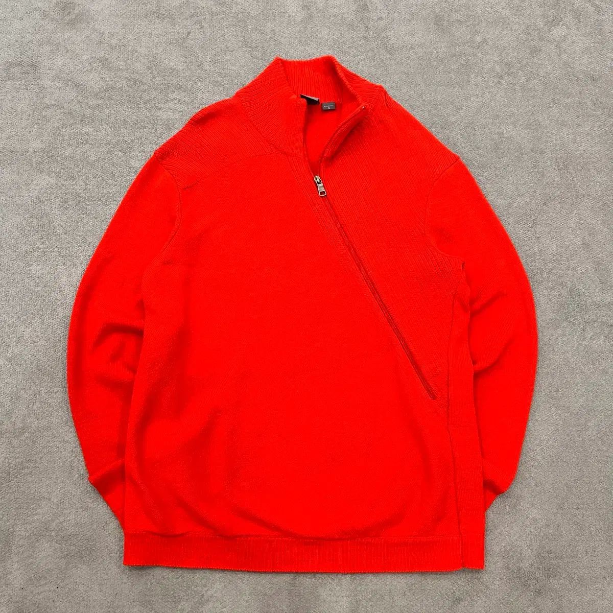XL アルマーニ エクスチェンジ サイド ニットジップアップ ジャケット