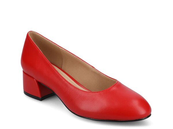 ジャーニー レディース シューズ パンプス Journee Saarii Pump Red レッド