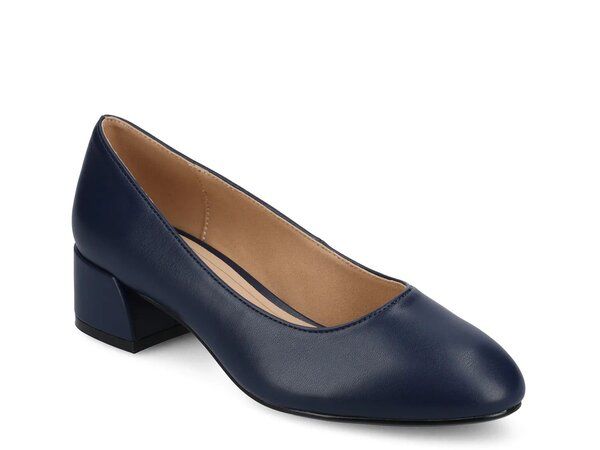 ジャーニー レディース シューズ パンプス Journee Saarii Pump Navy ネイビー