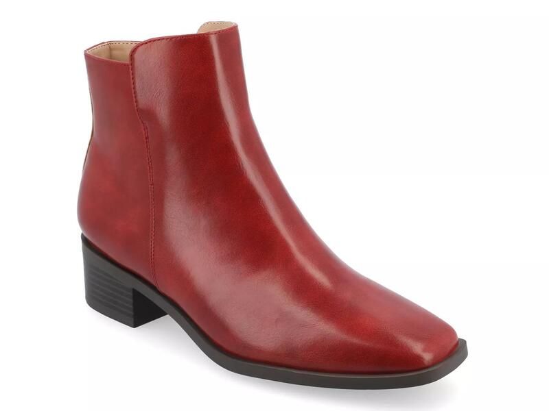ジャーニー レディース シューズ ブーツ・レインブーツ キャップ JourneeCappri Bootie Red レッド