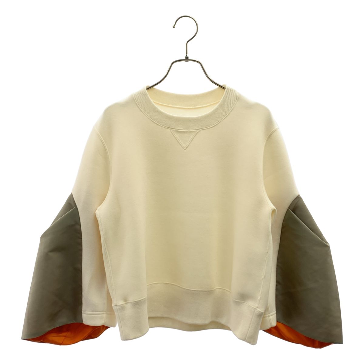 sacai / サカイ | 2024AW | Nylon Twill Sponge Sweat Pullover