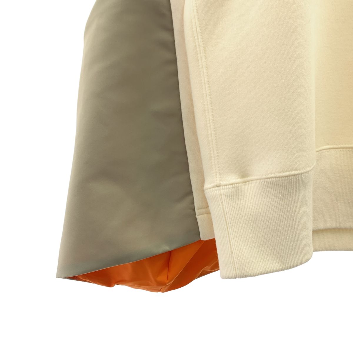 sacai / サカイ | 2024AW | Nylon Twill Sponge Sweat Pullover 