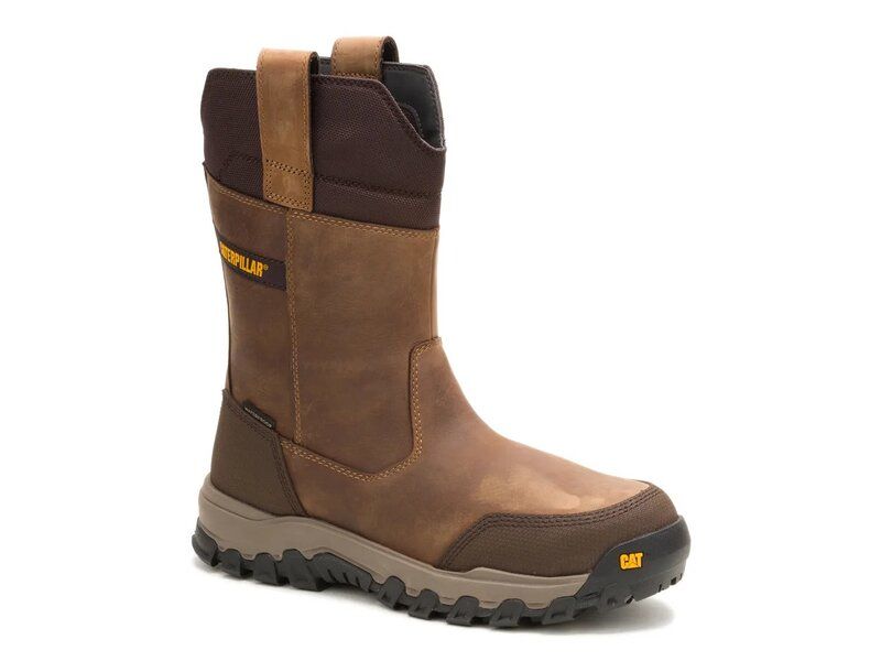 キャタピラー メンズ シューズ ブーツ・レインブーツ Tシャツ Caterpillar Threshold Rebound Waterproof Steel Toe Work Boot Mens Bi