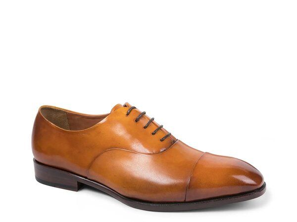 アンソニー ヴィア メンズ シューズ オックスフォード キャップ Anthony Veer Genoa Cap Toe Oxford Dark Brown ブラウン