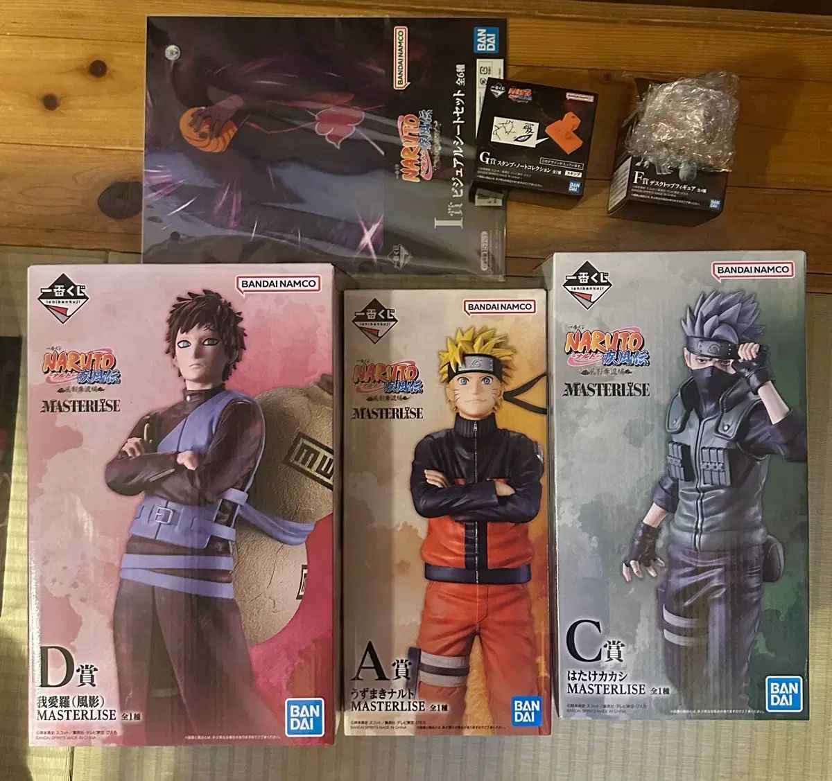 NARUTO -ナルト- 一番くじ 風影奪還 Acdgf まとめ