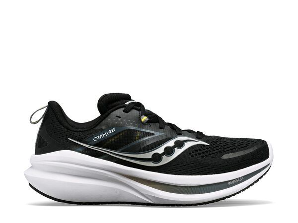 サッカニー メンズ シューズ スニーカー Saucony Omni 22 Running Shoe Mens BlackWhite ホワイト