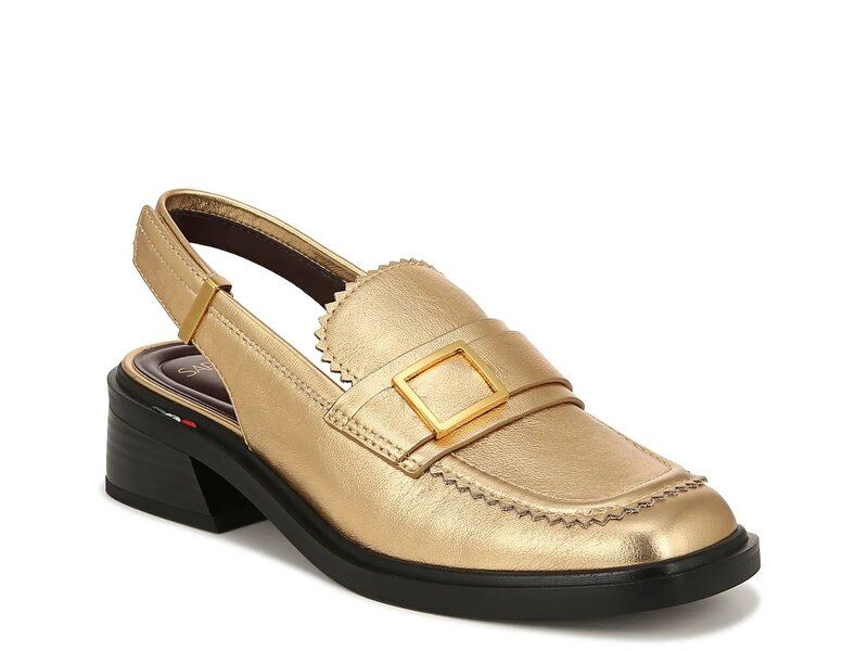 フランコサルト レディース シューズ スリッポン・ローファー Franco Sarto Gianna Loafer Gold Metallic ゴールド
