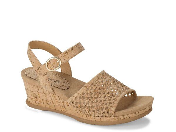 ベアトラップス レディース シューズ サンダル Baretraps Fernelle Wedge Sandal Beige ベージュ