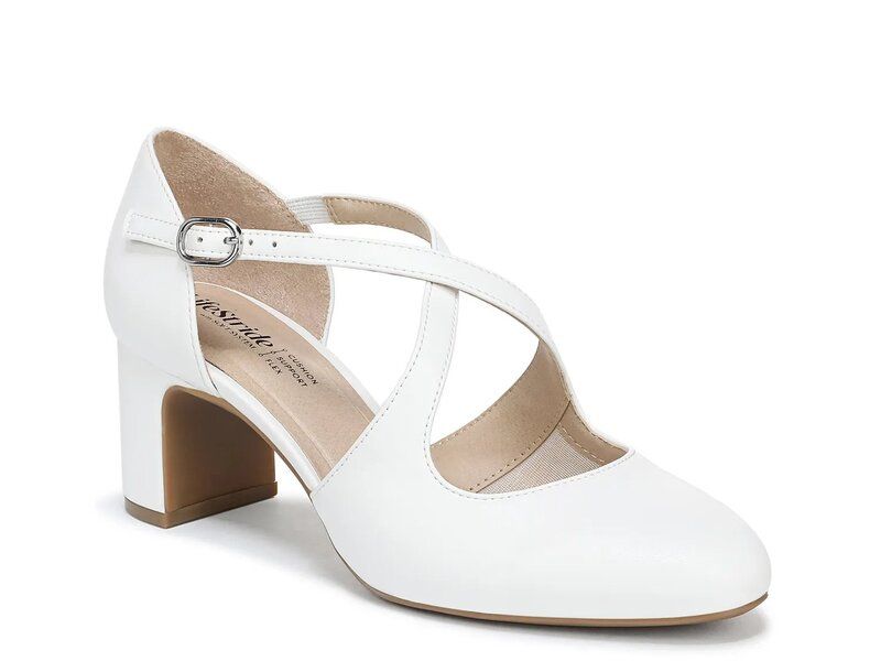 ライフストライド レディース シューズ パンプス LifeStride Tracy Pump White ホワイト
