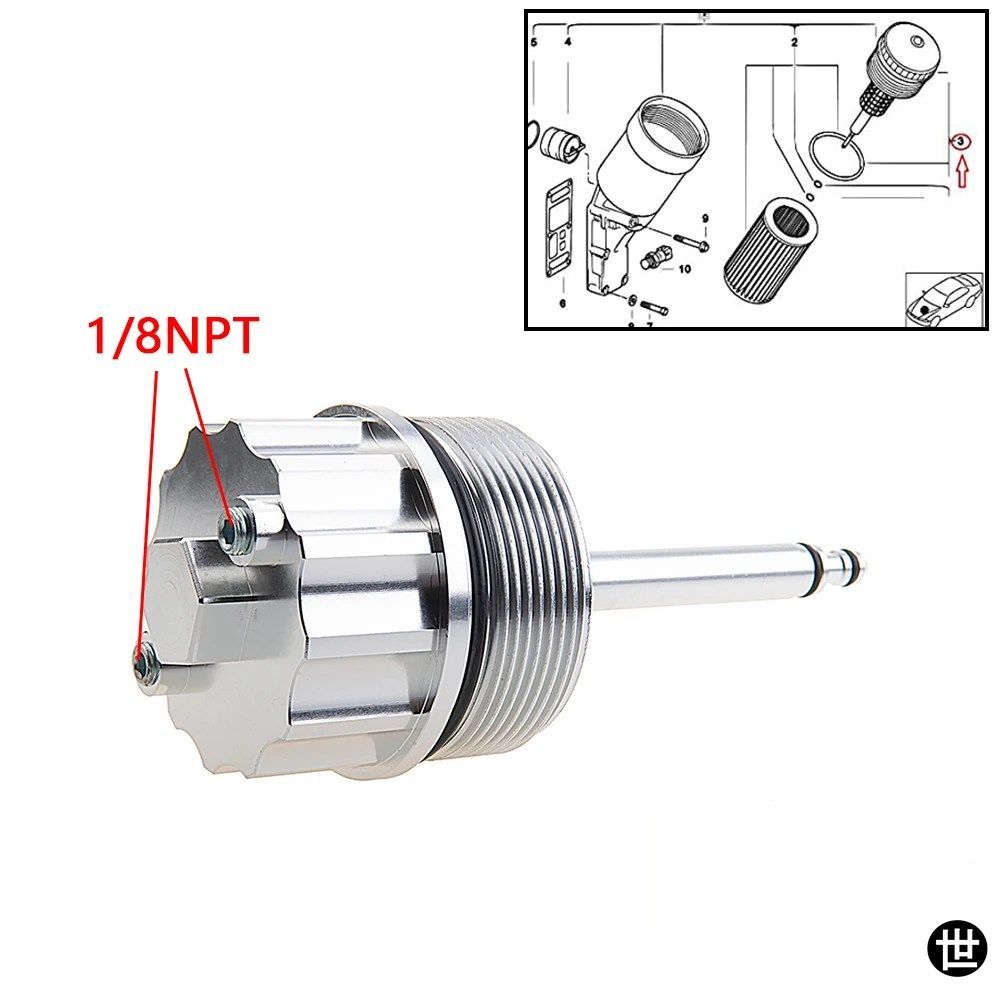 BMW M40 M42 M43 M44 316I 318I 518I Z3 1.8 1.9 オイルフィルターハウジング用アダプターフィルターカバーキャップ CAP225