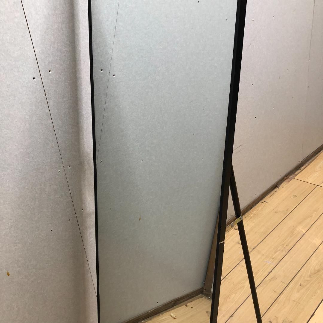 全身鏡 姿見鏡 スタンドミラー 強化ガラス アルミ 直角 壁掛けミラー