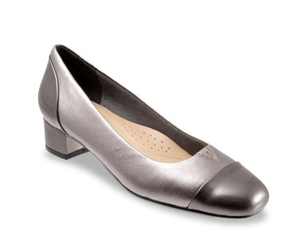 トロッターズ レディース シューズ パンプス Trotters Daisy Pump Pewter Metallic ピューター