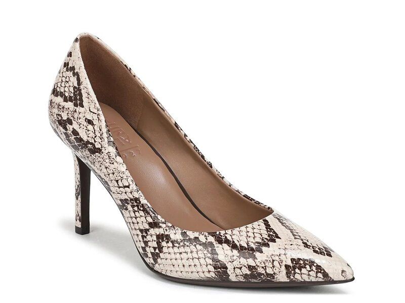 ナチュライザー レディース シューズ パンプス Naturalizer Anna Pump Beige Snake Print Leather ベージュ