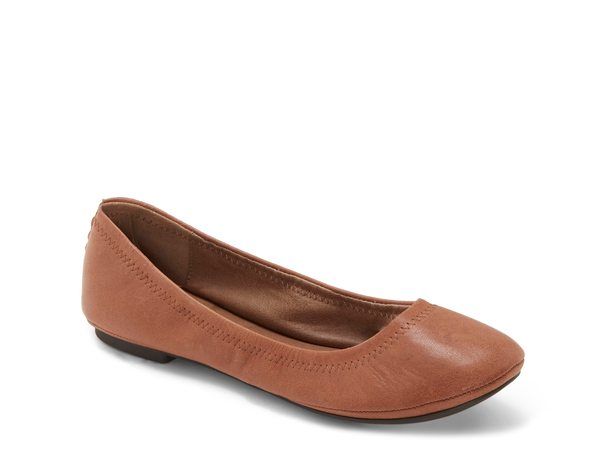 ラッキーブランド レディース シューズ パンプス Lucky Brand Emmie Ballet Flat Cognac Leather