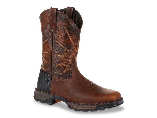 ドゥランゴ メンズ シューズ ブーツ・レインブーツ Durango Maverick XP Cowboy Boot Dark Brown ブラウン
