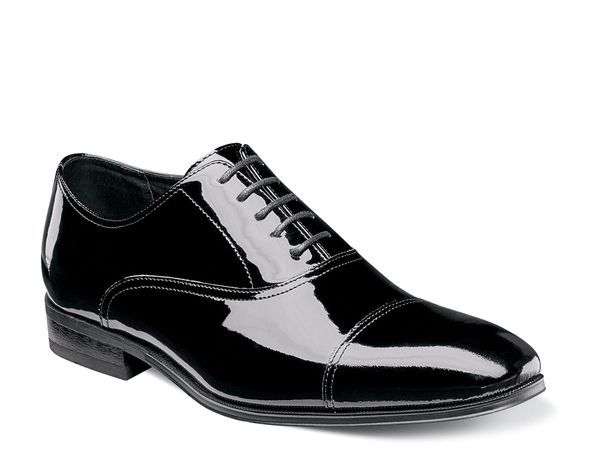フローシャイム メンズ シューズ オックスフォード キャップ Florsheim Tux Cap Toe Oxford Black ブラック