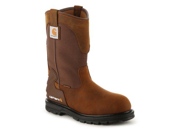 カーハート メンズ シューズ ブーツ・レインブーツ Carhartt 11inch Bison Work Boot Brown ブラウン