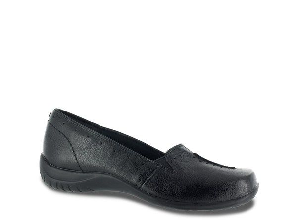 イージーストリート レディース シューズ スリッポン・ローファー Easy Street Purpose SlipOn Black ブラック