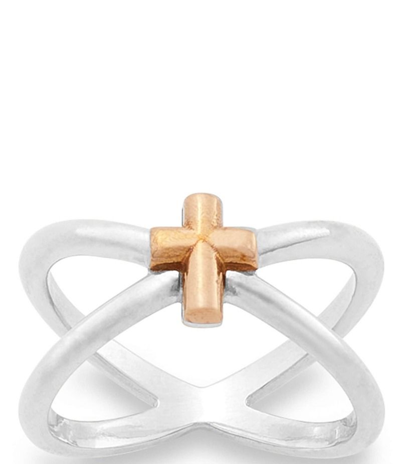 ジェームズ エイヴリー レディース アクセサリー 指輪 James Avery Sterling Silver Cross of Faith Ring SterlingBronze シルバー