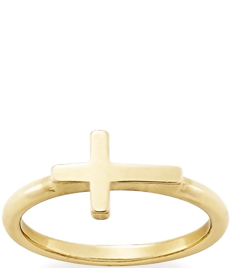 ジェームズ エイヴリー レディース アクセサリー 指輪 James Avery 14K Gold Horizon Cross Ring 14k Gold ゴールド
