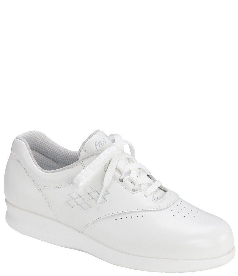 サス レディース シューズ オックスフォード SAS Free Time Woven Side Oxfords White ホワイト