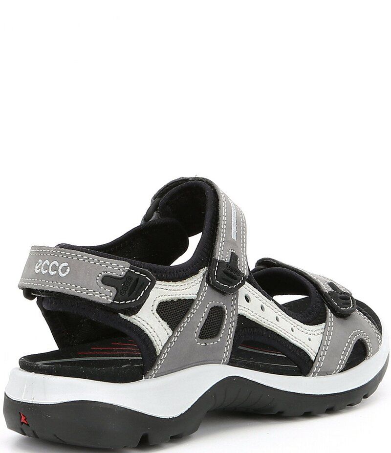 エコー レディース シューズ サンダル レザー ECCO Yucatan Adjustable Strap Leather Sandals Titanium 29,770円